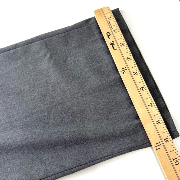Jack Victor JV Reflex Flex Stretch Grey Crew Pants Flat Front Slacks Men's 42x29 - Picture 10 of 12